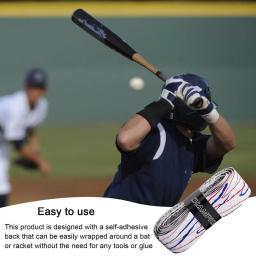 Fita anti-derrapante Sweatband para raquete de tênis, Suor Absorve Racket Grip, PU Sweatband, Sweatband para Bat, Grip, 1m - Image 2