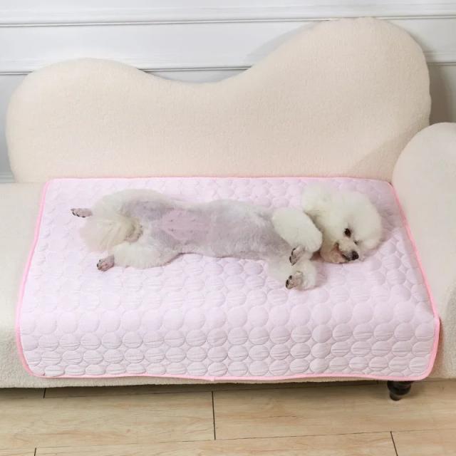 Esteira de Resfriamento Extra Grande para Cães: Cama de Verão, Cobertor Durável e Acessórios Confortáveis