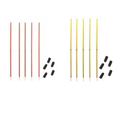 Futebol Agility Training Marker, Slalom Polos, Barreira de Marcação Pólo, Pólos De Futebol Destacáveis, 5Pcs - Image 3