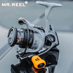 marca mr. carretel de pesca giratório, carretel de linha de liga rasa, braço de metal cnc, fiança dobrável, ajuste de arrasto dobrável, adequado para carretel de fundição - Image 1