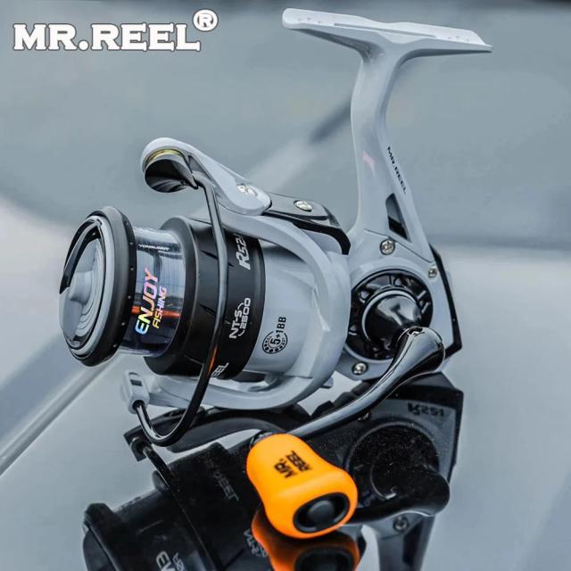 Mr. Carretel de Pesca Giratório Liga Rasa 5+1BB 5.2:1 6KG