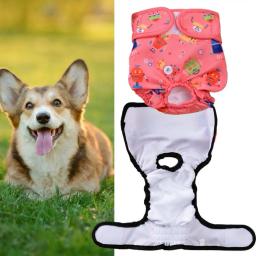 Fraldas de incontinência à prova de vazamento confortáveis para cães, Fraldas para cães, Cão dos desenhos animados - Image 1