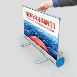 Personalizado Plástico Aço PVC Publicidade Display Banner, Acessível Bandeira Permanente, Poster Tela, 80x200cm - Image 5