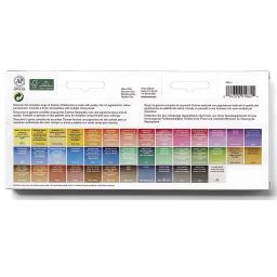 Winsor e Newton-Algodão Conjunto de Tinta Aquarela Sólida, Meia Bandeja com Escova, Artista Portátil Pintura Suprimentos, Full Color, 45 Pcs - Image 5