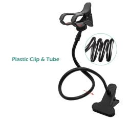 Universal preguiçoso suporte do telefone móvel suporte, gooseneck stand stents, flexível cama mesa, mesa clipe, suporte de smartphone - Image 3