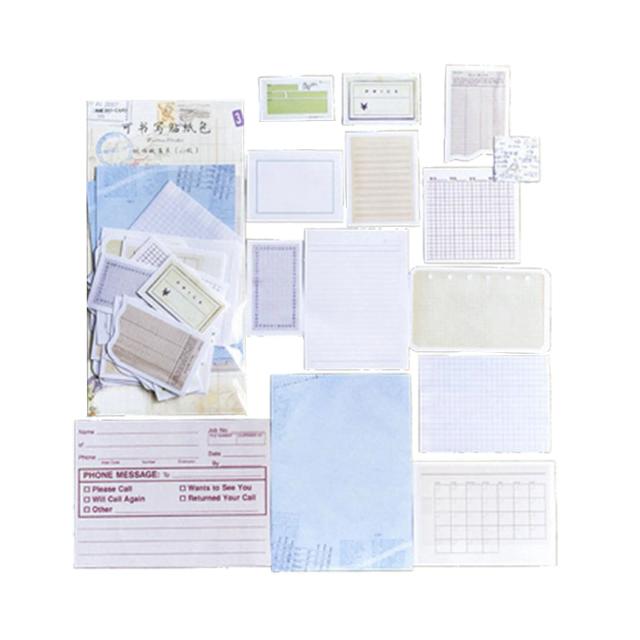 Pacote de Scrapbooking em Papel Vintage com 4 Estilos Decorativos para Artesanato e Diário Artístico