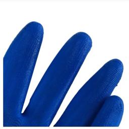 Luvas impermeáveis de jardinagem de nylon, Stab-Resistant, Látex de dupla camada revestido, Antiderrapante, Resistente ao desgaste, Manuseamento ao ar livre, 1 par - Image 2