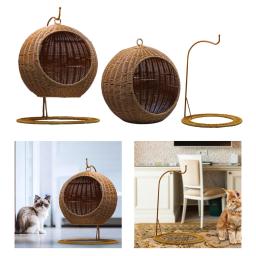 Casa de ninho respirável para gatos, Cama de balanço de gato, cesta suspensa na caverna, cadeira de ovos para gatinho, gatinho pequeno - Image 2