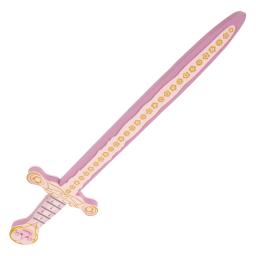Esgrima infantil jardim de infância desempenho prop coroa ao ar livre cosplay crianças espumas espadas brinquedo - Image 1