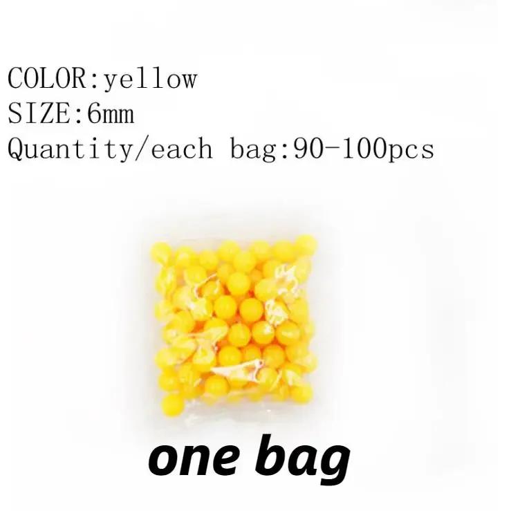 90-100 pc/pacote airsoft paintball 6mm airsoft bbs balas strikeball plástico munição velocidade carregador de alta qualidade caça bolas de tiro - Image 1