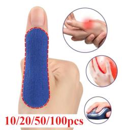 10/20/50/100 pçs esportes elástico dedo guarda polegar fixação suporte anti-fricção boliche basquete esportes dedo guarda fita - Image 1
