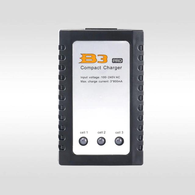 Carregador Balanço Compacto B3 Pro para Baterias LiPo 2S e 3S 10W 7.4V 11.1V - Compatível com Imax RC e Conectores EU/US
