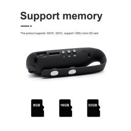 Micro Câmera HD Portátil para Esporte Ao Ar Livre, Gravador De Vídeo, Entrevista, Reunião De Classe, Detecção De Movimento - Image 5
