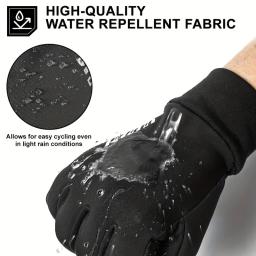 RIGWARL-Luvas de ciclismo de inverno para homens, tela sensível ao toque, luvas esportivas à prova de vento, luvas térmicas quentes - Image 6