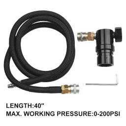 Regulador de mangueira remota regulador de tensão com localizador 1500 psi 40 PSI-200 PSI acoplador hpa mr regulador de alta qualidade - Image 6