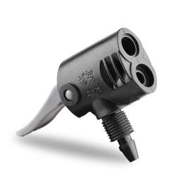 Bicicleta inflator bocal de ar ponta cabeça bomba de bicicleta eua para reino unido bico válvula conversor bicicleta bombeamento peças ferramentas - Image 1