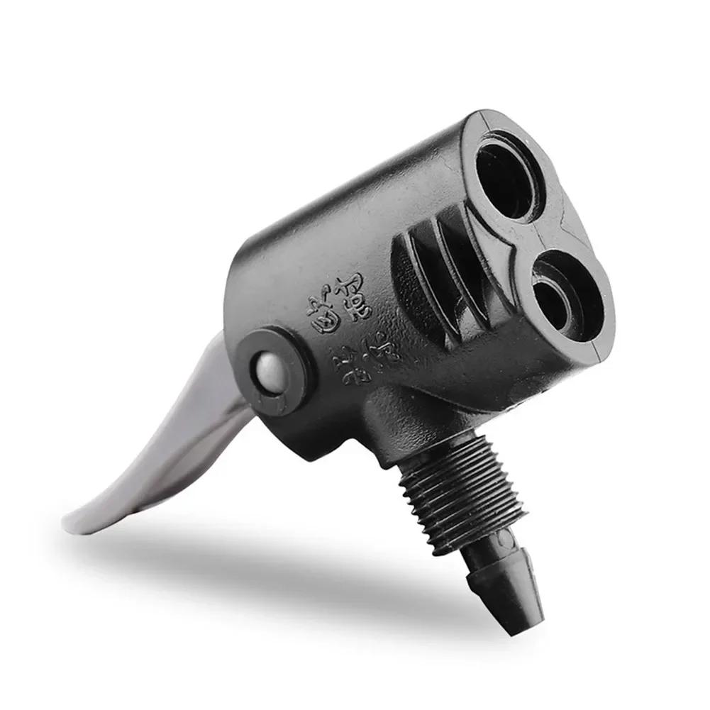Bicicleta inflator bocal de ar ponta cabeça bomba de bicicleta eua para reino unido bico válvula conversor bicicleta bombeamento peças ferramentas - Image 1