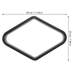 Rack de bola de bilhar, 2 peças, durável, material premium, acessório de mesa de bilhar, fixação de sinuca, suporte de 9 bolas, rack de bilhar - Image 3