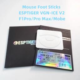 Novos adesivos Esports Tiger VGN -ICE V2 F1Pro Pro Max Mobe VXE-ICE-V2 R1 SE Pro ProMax Mouse Foot - Image 1