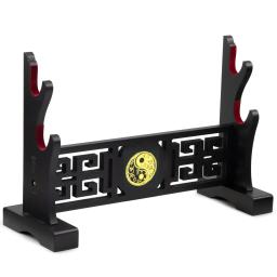 Suporte de espada Exibição de armas Veludo Proteger Espada Cremalheira Katana Genji Samurai Japonês Blade Gladius Templários Medieval Stand -Taichi - Image 3