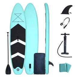 3.2m sup board inflável levante-se paddle board surf leve prancha conjunto com cauda fin pé corda inflator ferramenta de reparo - Image 1