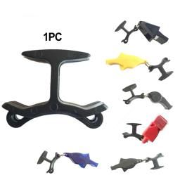 Futebol Árbitro Apito Finger Grip Clip, Braçadeira Suporte para Basquete, Treinador Acessórios, 1x - Image 2