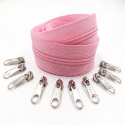 Long Nylon Zíperes Rolls, Slider Zipper, Acessórios De Costura, Alfaiate, 2 m, 3 m, 5 m, 10 m, 2 Pcs, 4 Pcs, 6 Pcs, 10 Pcs, 20 Pcs - Image 5