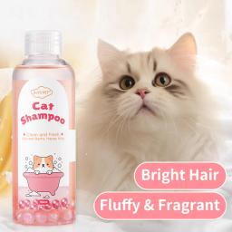 Gel de banho para descontaminação de ácaros, condicionador especial para cabelos, xampu para gatos, fragrância duradoura, 250ml - Image 2