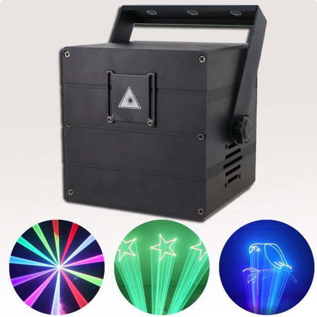 Scanner Laser Anime: Projetor ILDA para Efeitos de Disco, Festas e DJs com 4W e 25 Kps DMX512
