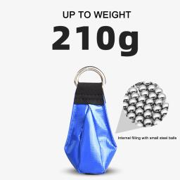 Árvore arborista escalada lance saco de peso, Portátil para árvore ao ar livre escalada trabalhando aparelhamento, 210g 250g - Image 5