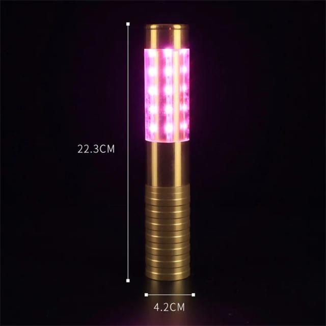Bastão Estroboscópico LED Brilhante para Decoração de Festas e Clubs com Efeito Sparkler e Iluminação Elegante para Champagne