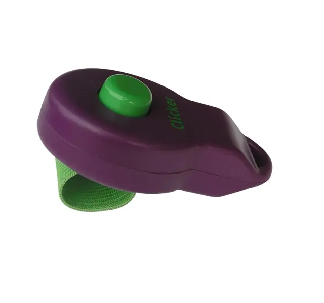 Anel Clicker para Treinamento de Cães com Chocalho para Animais de Estimação