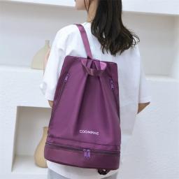 Mochila para mulheres, bolsa de natação, material impermeável, esportes ao ar livre, bolsa de armazenamento, praia, fitness, viagem, equipamento portátil, novo - Image 2