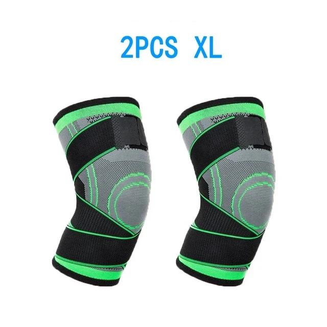 Compressão Joelheiras para Artrite, KneePad, Joelheiras, Apoio Conjunto, Segurança Esportiva, Voleibol, Ginásio, Esporte Brace Protector, 2Pcs - Image 1