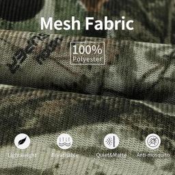 Pesca apicultura anti-mosquito conjunto com capuz de secagem rápida resistente ao desgaste camuflagem roupas de caça ao ar livre selva acampamento trabalho wear - Image 5