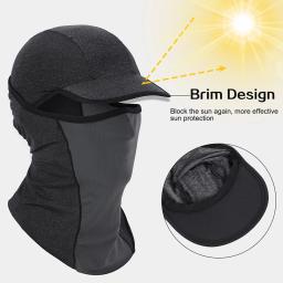 West biking verão ciclismo caps anti-uv esporte máscara mtb capacete da bicicleta chapéu correndo equitação pesca bandana motocicleta máscara facial boné - Image 3