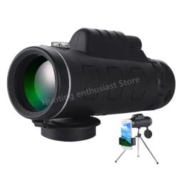 40x60 hd fmc caça óptica esportes ao ar livre binóculos poderosos controle remoto dobrável mini telescópio viagem de acampamento - Image 3