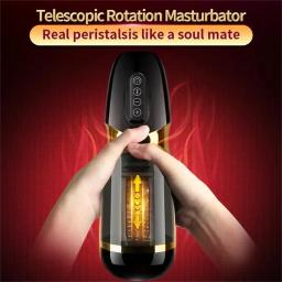 Copo Masturbador Masculino Erótico para Homens, Mordaça na Boca, Boquete Toy, Sex Glass, Vaginas de Silicone, Masterbation, Brinquedos Masculinos, 2024 - Image 6