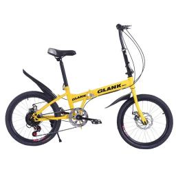 Bicicleta dobrável com freio a disco, velocidade variável, masculino e feminino, dragão lazer universal, ciclismo cidade, estudante, adulto pendulares, 20 em, 2024 - Image 5