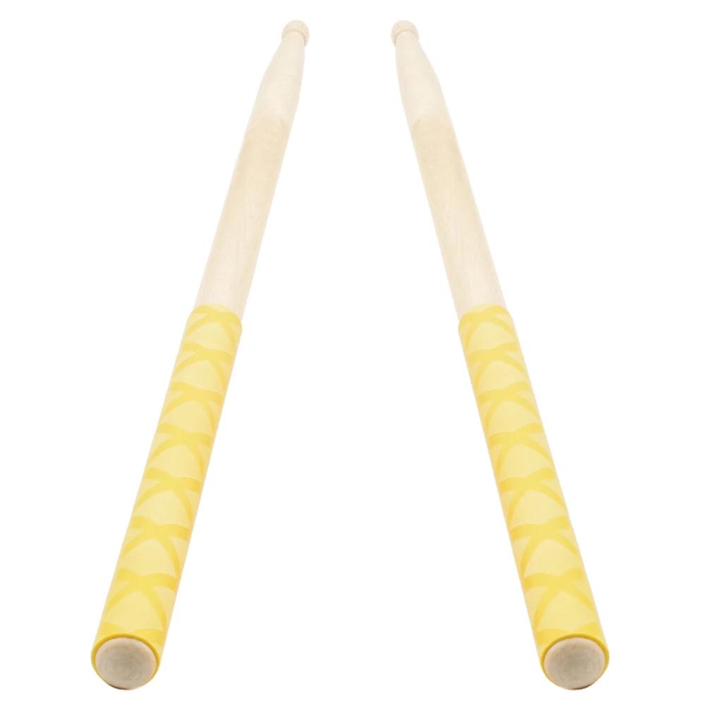 2 pces tambor vara apertos baquetas anti-deslizamento suor absorvido aperto para 7a 5a 5b 7b 16.5cm baquetas apertos instrumentos de percussão - Image 1