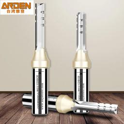 Arden-3 Flautas TCT Straight Router Bit, corte de 3 lâminas, fresa CNC, cortador de carboneto para madeira, MDF, multicamadas, aglomerado - Image 1