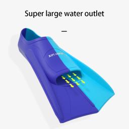 Profissional Silicone Snorkel Mergulho Nadadeiras De Natação, Homens e Mulheres, Child Training Flippers, Adultos Equipamento De Mergulho, Swim Shoes - Image 5