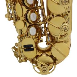 SLADE Saxofone Soprano Goden Profissional B Saxofone Plano Instrumento de Sopro Sax com Caixa Pano de Limpeza Peças de Alça de Pescoço - Image 6