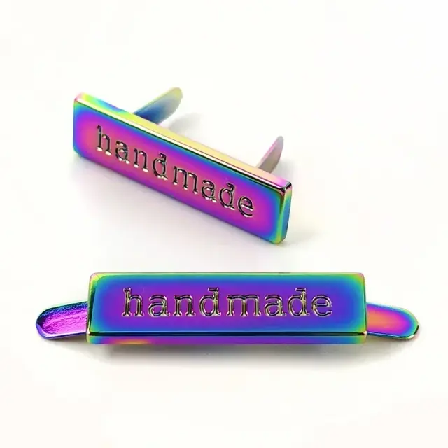 Conjunto de 5/10 Fivelas de Metal para Artesanato - Etiquetas Decorativas e Fechos para Bolsas DIY (35/36/40mm)