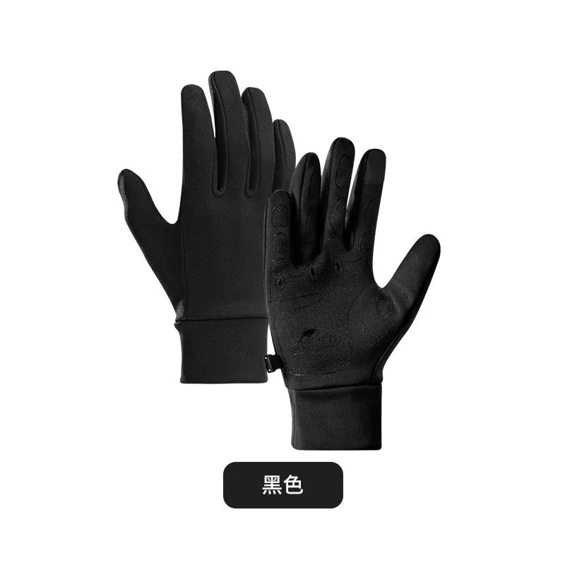 Naturehike tela de toque ao ar livre antiderrapante luvas caminhadas ciclismo montanhismo masculino e feminino fino dedo cheio luvas - Image 1