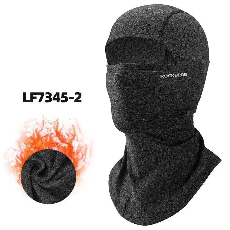 Rockbros máscara facial de inverno, respirável, esqui, ciclismo, cachecol, corrida, treinamento, balaclava, esportes ao ar livre, quente, à prova de vento, equipamento de bicicleta - Image 1