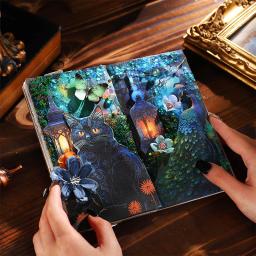 JIANQI-Decor Scrapbook Materiais Vintage, Kit Combo de Papel, DIY Junk Journal Collage, Álbum de Fotos, Fundo Retro, 30Pcs Pack - Image 5