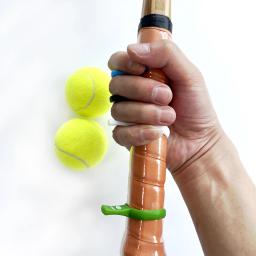 Grupo de 4 punho da raquete do tênis, corrector da postura, acessório do treinamento dos esportes, para melhorar habilidades do tênis - Image 2