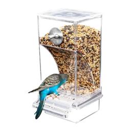 Alimentador Automático De Gaiola De Pássaro, Parrot Food Drink Feeder, Cup Bowls para MessBird - Image 6