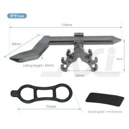 Mini Bicicleta Roda Truing Stand, Bike Jantes Ferramentas de Ajuste, MTB Bike Wheel Repair Tools, Acessórios de ciclismo - Image 2